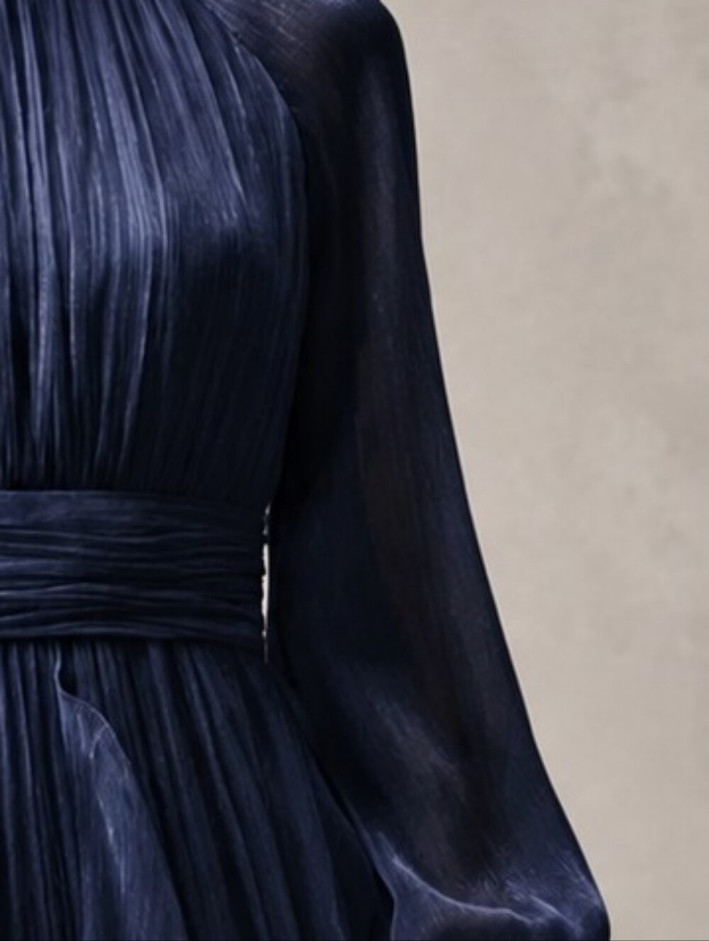 New Metal Blue Dress